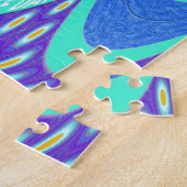 Blue Batik Puzzle (Seite)