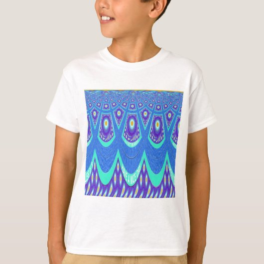 Blue Batik T-Shirt (Vorderseite)