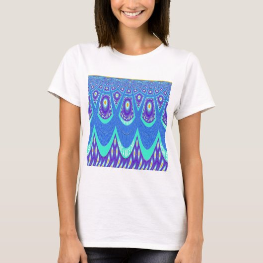 Blue Batik T-Shirt (Vorderseite)