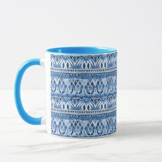 Blue Batik Tasse (Links)