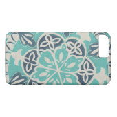 Blue Batik Tile I Case-Mate iPhone Hülle (Rückseite (Horizontal))