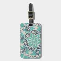 Blue Batik Tile I