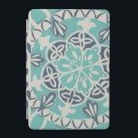 Blue Batik Tile I iPad Mini Hülle<br><div class="desc">floral</div>