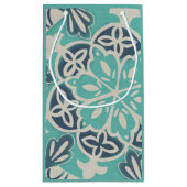 Blue Batik Tile I Kleine Geschenktüte (Rückseite)