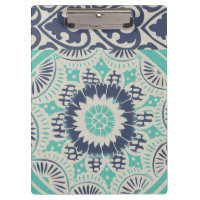 Blue Batik Tile III
