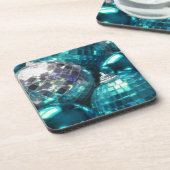 Blue Baubles corback Untersetzer (Linke Seite)