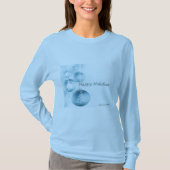 Blue Baubles - Happy Holidays T-Shirt (Vorderseite)