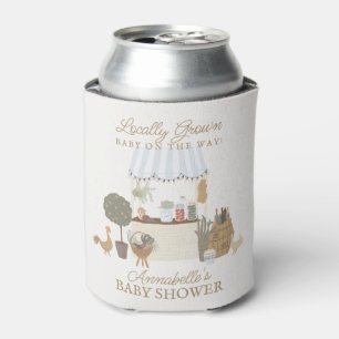 Blue Bauern Market Fresh Baby Shower Favoriten Dosenkühler