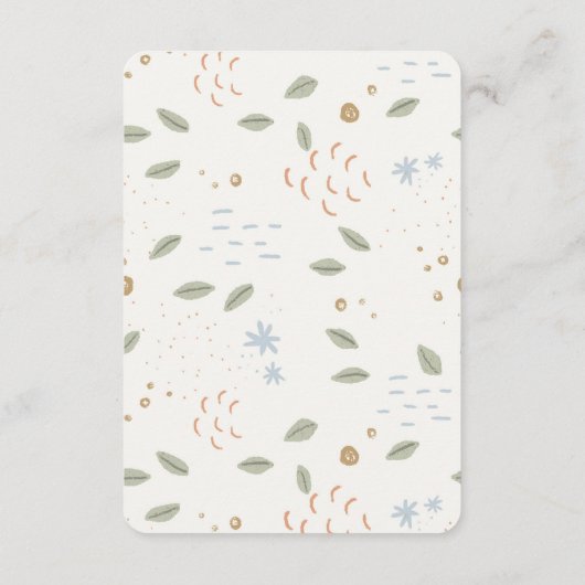 Blue Bauern Market Fresh Registry Insert (Rückseite)