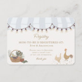 Blue Bauern Market Fresh Registry Insert (Vorderseite)