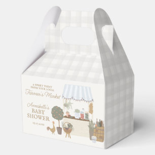 Blue Bauern Market Frische Babydusche Geschenkschachtel