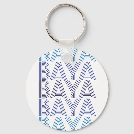 Blue Baya Schlüsselanhänger (Vorderseite)