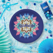Blue Bayou 9-Zoll-Hochzeitsplatten Pappteller (Party)