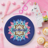 Blue Bayou 9-Zoll-Hochzeitsplatten Pappteller (Party)