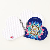 Blue Bayou Herz  Notizblock (Innenseite)