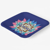 Blue Bayou Square Papierplatten Pappteller (Gewinkelt)