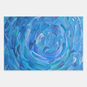 Blue Bayou Wrapping Paper Geschenkpapier Set (Vorderseite 2)
