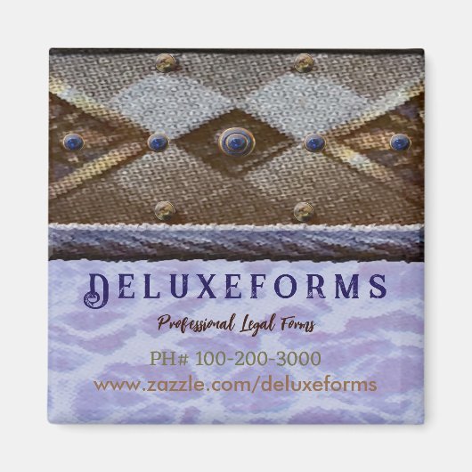 Blue Bayview Magnet (Vorne)