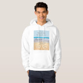 Blue Beach Honeymoon Hoodie (Vorne ganz)