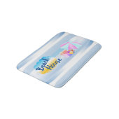 Blue Beach House Bath Mat Badematte (Schrägansicht)