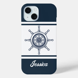 Blue Beach House Schiff Helm Nautical Case-Mate iPhone Hülle