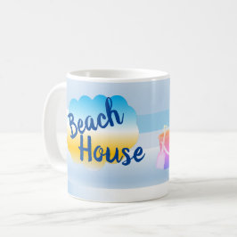 Blue Beach House Tasse