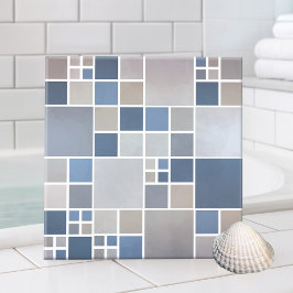 Blue Beach Mosaik Muster Küche Badezimmer Tile Fliese