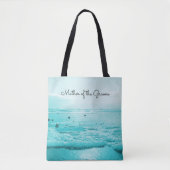 Blue Beach Mother of the Bride Groom Tasche (Vorderseite)