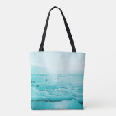 Blue Beach Mother of the Bride Groom Tasche (Rückseite)