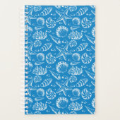 Blue Beach Pattern Planer (Vorderseite)