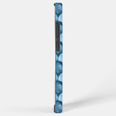 Blue Beach Seashell Pattern Samsung Galaxy Hülle (Rechte Seite)