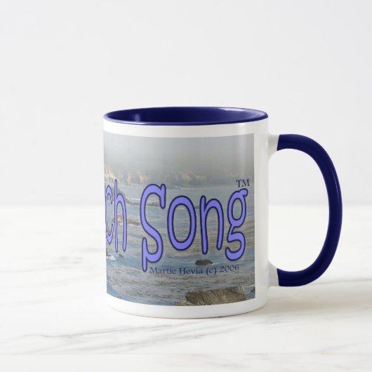 Blue Beach Song™ Tasse (Rechts)