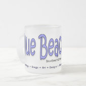 Blue Beach Song™ Tasse (Vorderseite Links)