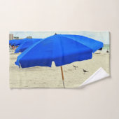Blue Beach Umbrellas Handtuch (Handtuch)