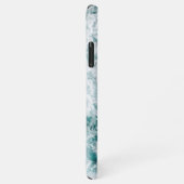 Blue Beach Waves Handy Case iPhone Hülle (Rechte Seite)