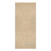 Blue Beach Waves Wedding Menu 2 Werbekarte (Hinten)