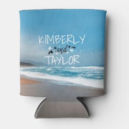 Blue Beach Wedding Dosenkühler