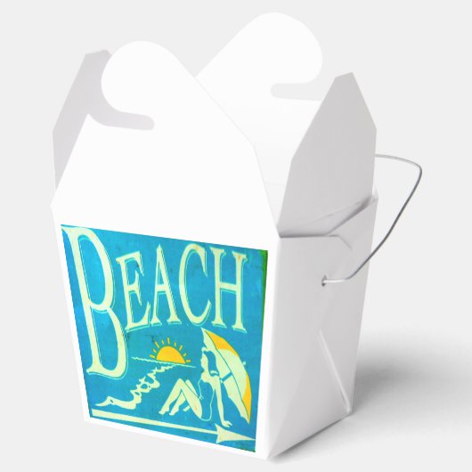 Blue Beachfavorit Box Geschenkschachtel (Geöffnet)