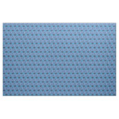 Blue Beakers Chemistry Science Tiled Design Fabric Stoff (Fat Quarter (45,7 x 55,9 cm))