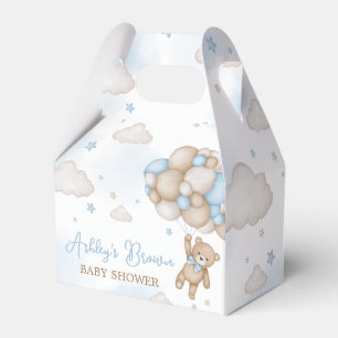 Blue Bear Balloons Baby Dusche Geschenkschachtel