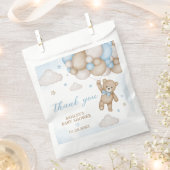 Blue Bear Balloons Baby Dusche Geschenktütchen (Ausgeschnitten)