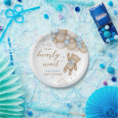 Blue Bear Balloons Baby Dusche Pappteller (Party)
