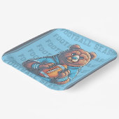 Blue Bear Custom Football Paper Teller (Gewinkelt)