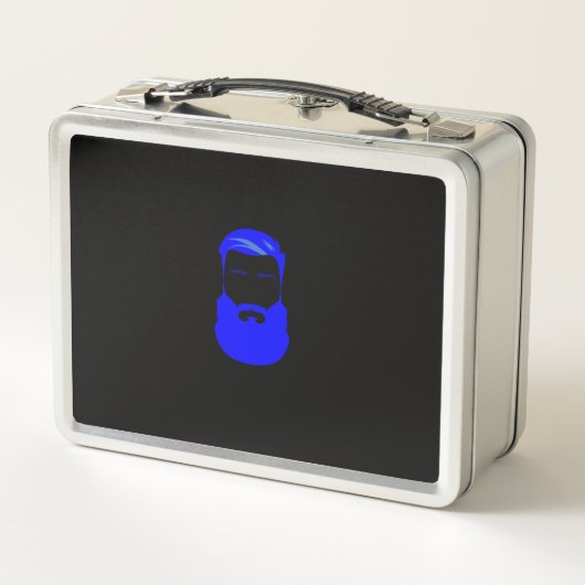 Blue Beard Metal Lunch Box (Rückseite)