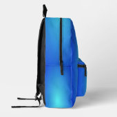 Blue Bedruckter Rucksack (Links)