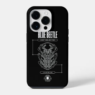 Blue Beetle Scarab Tech Graphic iPhone 14 Pro Hülle