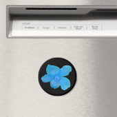 Blue Begonia Magnet (In Situ (Geschirrspüler))