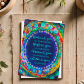 Blue Behind You Abschluss Inspirivity Card Karte