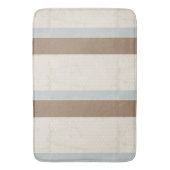 Blue Beige Brown Soft Polka Dots Retro Hintergrund Badematte (Vorderseite Vertikal)