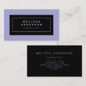Blue Bell Business Card Visitenkarte (Vorne/Hinten)